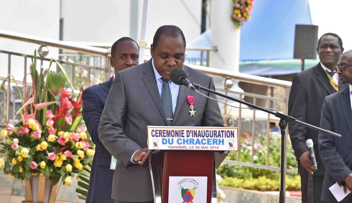 Discours lors de la cérémonie d'inauguration